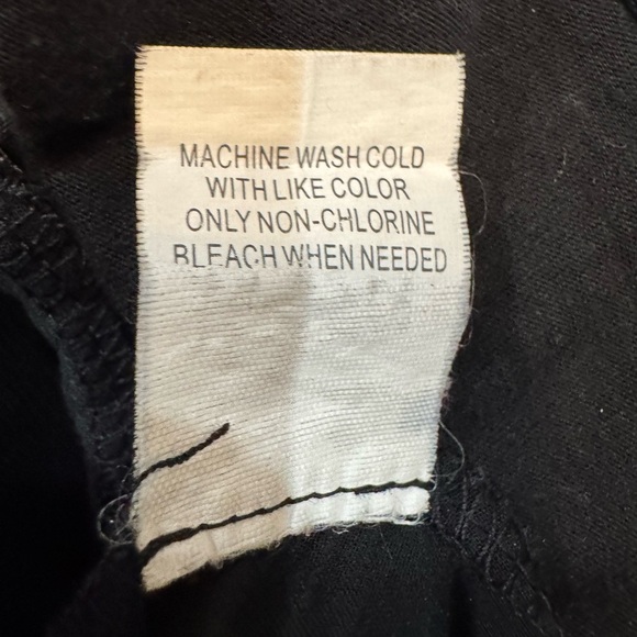 Velvet Thorn Sheer boho grunge style Black Graphic Top size Large - Picture 11 of 11